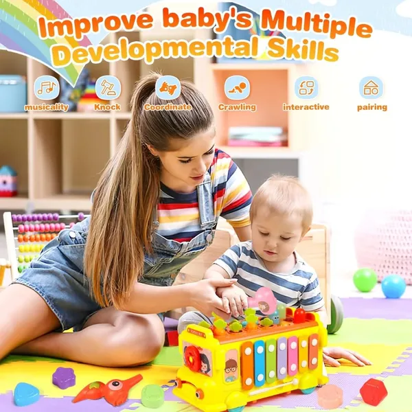 Activity_School_Bus_Toy_For_Kids_Multifunctional_Pull-Along_Bus_With_Gears,_Teaching_Clock,_Fishing_Game_Color_Matching_Shape_Puzzles_Whack-A-Mole_Toddler_Musical_Toy_For_1-5_Yrs