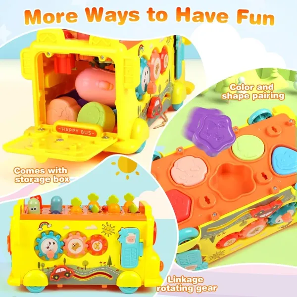 Activity_School_Bus_Toy_For_Kids_Multifunctional_Pull-Along_Bus_With_Gears,_Teaching_Clock,_Fishing_Game_Color_Matching_Shape_Puzzles_Whack-A-Mole_Toddler_Musical_Toy_For_1-5_Yrs