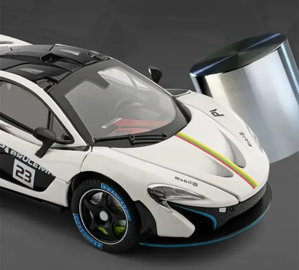 Diecast_Metal_Mclaren_P1_Gtr_1:24_Toy_Car_Collectible,Vehicle_Doors_Openable_With_Lights_And_Sounds,Pull_Back_Decoration_Model_Car_Toy_For_Adults_Kids_Birthday_Gifts