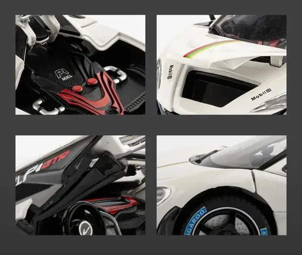 Diecast_Metal_Mclaren_P1_Gtr_1:24_Toy_Car_Collectible,Vehicle_Doors_Openable_With_Lights_And_Sounds,Pull_Back_Decoration_Model_Car_Toy_For_Adults_Kids_Birthday_Gifts