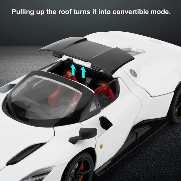 Die_Cast_Metal_1:22_Ferrari_Sp3_Simulation_Model_Car_Collectible,_Alloy_Vehicle_Doors_Openable_With_Lights_And_Sounds,Pull_Back_Decoration_Model_Car_Toy_For_Adults_Kids_Birthday_Gifts