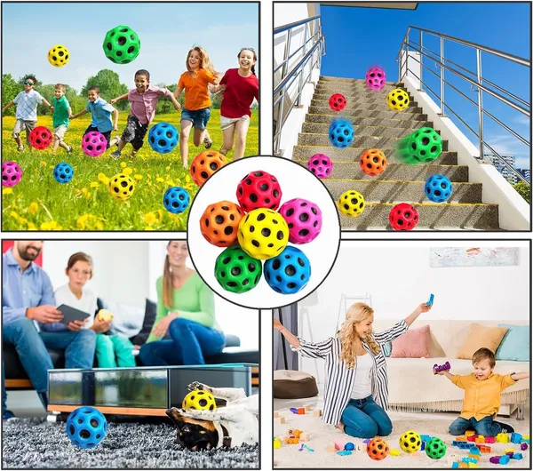 Moon_Shape_Spaceballs_Extreme_High_Bouncing_Ball_Meteor_Space_Shape,_Rubber_Bounce_Sensory,_Cool_Pop_Bouncing_Training_Ball_For_Indoor_Outdoor_Play,Easy_To_Grip_&_Catch