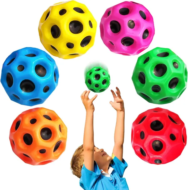 Moon_Shape_Spaceballs_Extreme_High_Bouncing_Ball_Meteor_Space_Shape,_Rubber_Bounce_Sensory,_Cool_Pop_Bouncing_Training_Ball_For_Indoor_Outdoor_Play,Easy_To_Grip_&_Catch