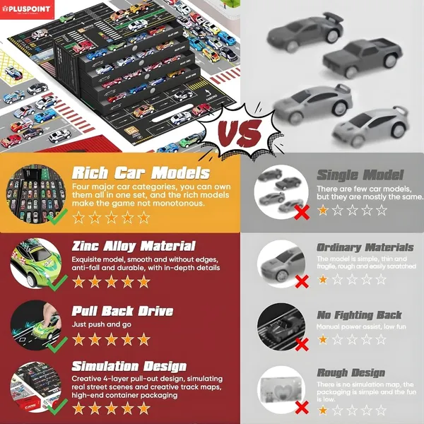 48Pcs_Pull_Back_Toy_Cars_Set,_Alloy_Racing_Cars,Bulk_Metal_Pull_Back_Vehicles_Set,With_Parking_Lot_Car_For_Kids_Ages_3-8_Goodie_Bag_Stuffers_Mini_Car_Party_Favors_For_Kids_Boys_And_Girls