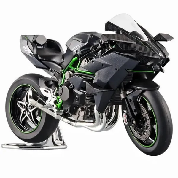 Diecast_H2R_Motorcycle_Toy_Bike_1:10_Scale_Model_Vehicles_Alloy_Simulation_Super_Bike_Also_For_Car_Dashboard_Adult_Alloy_Motorbike_Toy_Simulation_Model_Vehicle_Toy_Street_Machine_Kids_Gift