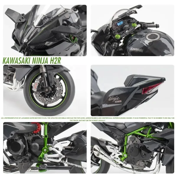 Diecast_H2R_Motorcycle_Toy_Bike_1:10_Scale_Model_Vehicles_Alloy_Simulation_Super_Bike_Also_For_Car_Dashboard_Adult_Alloy_Motorbike_Toy_Simulation_Model_Vehicle_Toy_Street_Machine_Kids_Gift