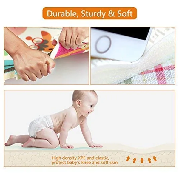 Gentle_Monster_Baby_Play_Mat,_Large_Foldable_Play_Mat_For_Baby,_Portable_Baby_Crawling_Mat,_Waterproof_Non_Toxic_Anti_Slip_Soft_Foam_Reversible_Playmat_For_Toddlers._(Circus_+_Giraffe)