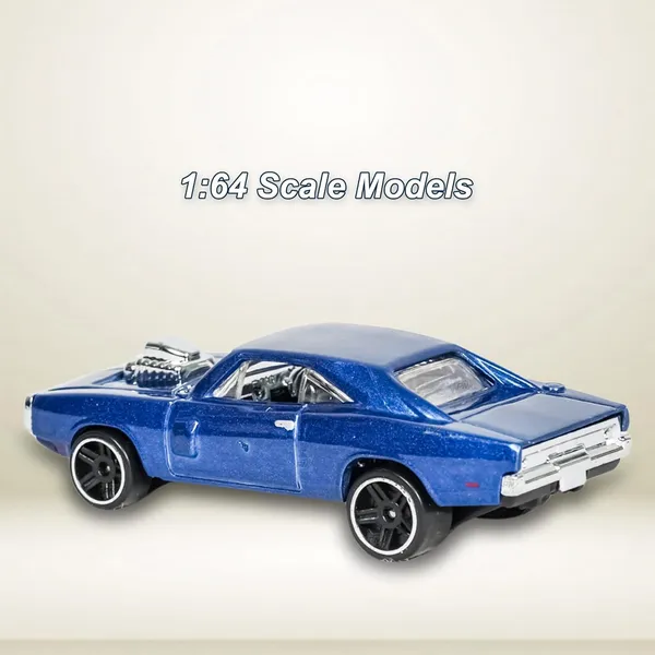 Die-Cast_Metal_Charger_1:64_Scale_Model_Car,Simulation_Collectible_Style_Mini_Car_Alloy_Body,_Smooth_Wheels_&_Realistic_Display_Model_&_Racing_Toy_Car_For_Kids,_Adults_&_Collectors_For_3+