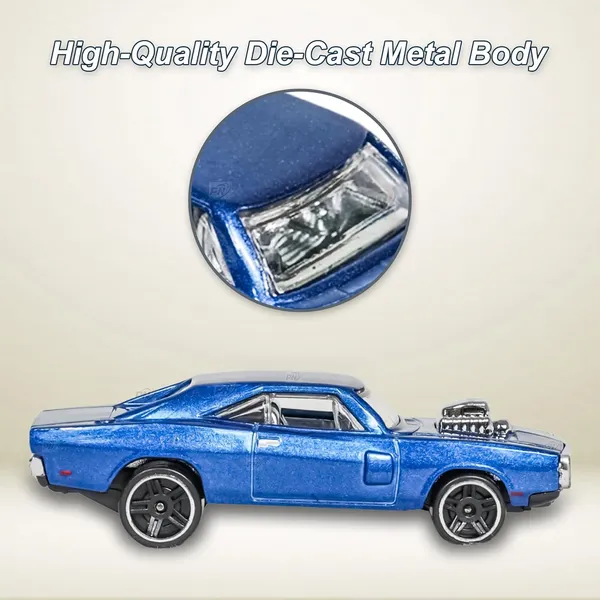 Die-Cast_Metal_Charger_1:64_Scale_Model_Car,Simulation_Collectible_Style_Mini_Car_Alloy_Body,_Smooth_Wheels_&_Realistic_Display_Model_&_Racing_Toy_Car_For_Kids,_Adults_&_Collectors_For_3+