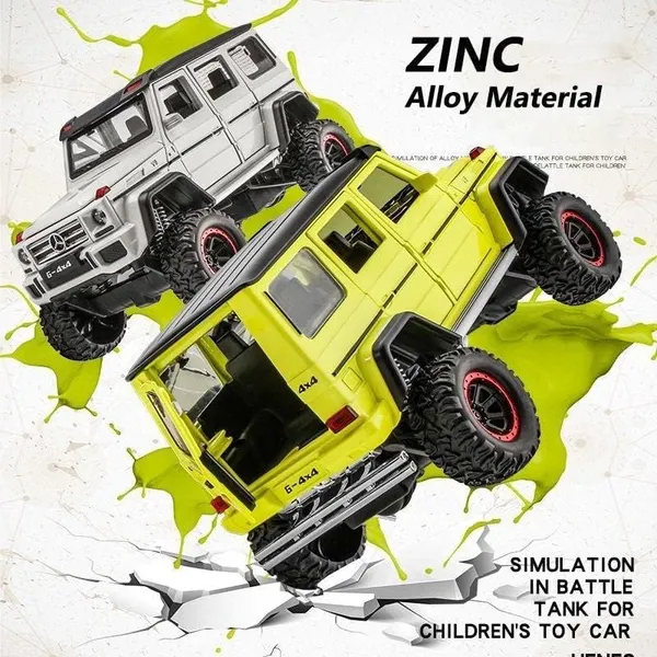 Diecast_G_Wagon_G500_Toy_Car_1:32_Scale_Model,Pull_Back_Vehicles_Alloy_Simulation_Supercar_With_Lights_And_Sound_Also_For_Car_Dashboard,Kids,Adult