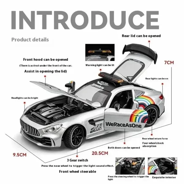 Die_Cast_Metal_Amg-Gt3_F1_Edition_1:24_Car_Realistic_Scale_Model,_Pull_Back_Diecast_Classic_Vehicles_Alloy_Simulation_Supercar_With_Lights_And_Sound_Collection_And_Gift_For_Adult,_Kids