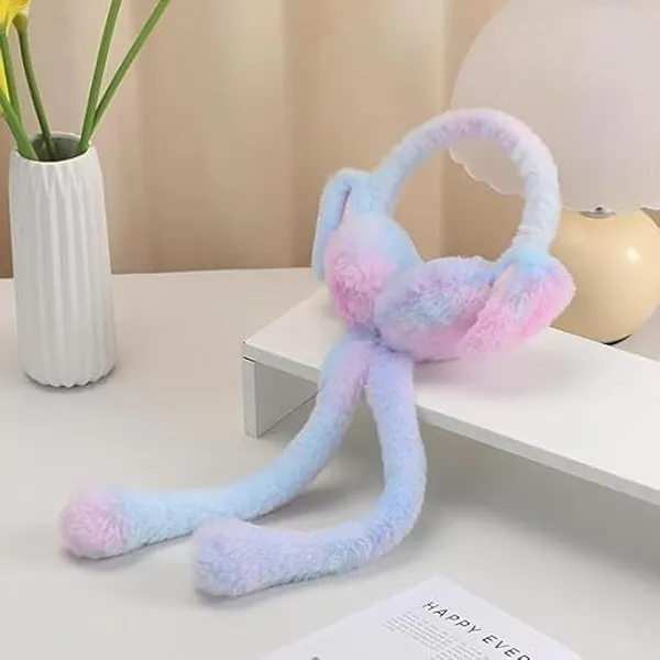 Trending_Kids_Winter_Earmuffs_Rabbit_Moving_Ear_Bunny_Warmers_With_Chu_Chu_Sound_Soft_Plush_Hair_Cover_For_Girls,_Boys_&_Adults_Cute_Winter_Muffler_Headband_Multicolor