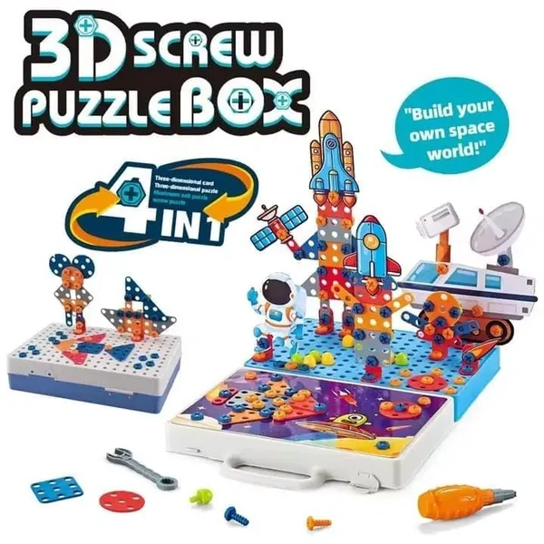 Astronaut_3D_Screw_Puzzle_Box_Creative_Space_Exploration_Stem_Toy_For_Kids,_213_Pieces_With_Astronaut,_Rocket,_And_Spaceship_Models_Educational_Engineering_Kit_For_Boys_&_Girls_3-9_Yrs_Old