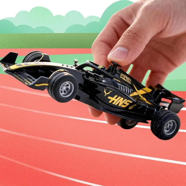 1:64_Die_Cast_Metal_F1_Mini_Rc_Racing_Car_With_Led_Lights_|_2.4Ghz_Remote_Control_Car_|_3_Speed_Adjustable,_Usb_Rechargeable_Alloy_Rc_Car_For_Kids_&_Adults_Indoor/Outdoor_Racing