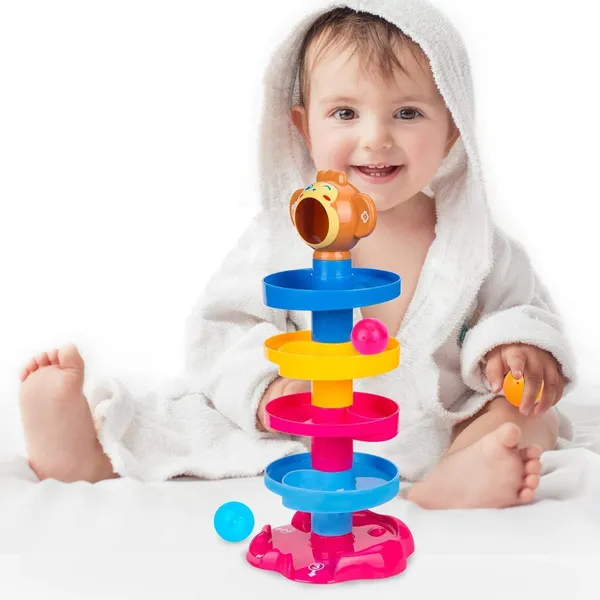 Monkey_Ball_Drop_Toy_For_Babies_&_Toddlers_-_5-Layer_Tower_With_Swirling_Ramps,_3_Rattle_Balls,_Multicolor_Educational_Development_Toy_Set_For_Early_Learning