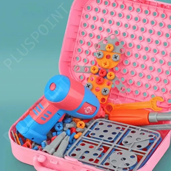 Unicorn_Drill_Toy_For_Kids_228Pc_Unicorn_Theme_3D_Stem_Construction_Puzzle_Toy_Electric_Working_Drill_With_Fix_Tool_Box,_Girls_Engineering_Building_Kits,_Birthday_For_Boys_3-9_Yrs_Old