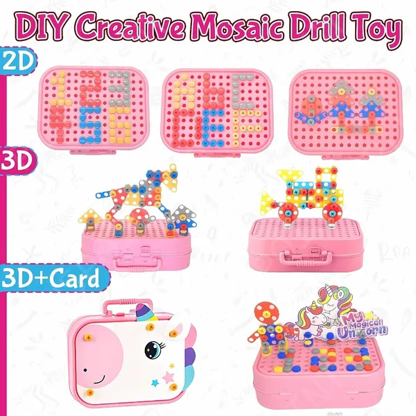 Unicorn_Drill_Toy_For_Kids_228Pc_Unicorn_Theme_3D_Stem_Construction_Puzzle_Toy_Electric_Working_Drill_With_Fix_Tool_Box,_Girls_Engineering_Building_Kits,_Birthday_For_Boys_3-9_Yrs_Old