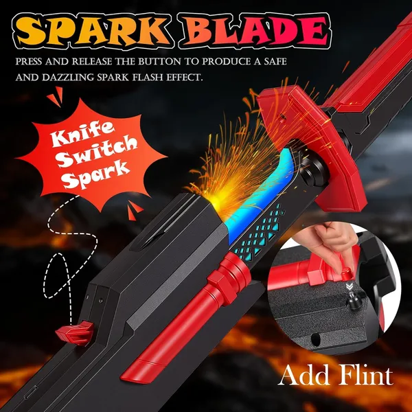 31.5"_Spark_Sword_For_Kids_And_Adults,_Led_Light_Blade_With_Sound_Fx_Sparks,_Sound_&_Fog,_Type-C_Rechargeable,_Sparking_Sword_For_Anime-Inspired_Cosplay