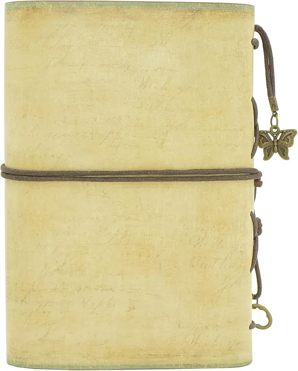 Retro_Vintage_Leather_Writing_Journal_Notebook,_6-Holes_European_Style_Spiral_Bound_Loose-Leaf_Refillable_Daily_Sketchbook_Diary_Traveler_With_Blank_Inserts_And_Zipper_Pocket,_185X130Mm_(Dandelion)