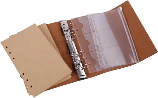 Retro_Vintage_Leather_Writing_Journal_Notebook,_6-Holes_European_Style_Spiral_Bound_Loose-Leaf_Refillable_Daily_Sketchbook_Diary_Traveler_With_Blank_Inserts_And_Zipper_Pocket,_185X130Mm_(British)