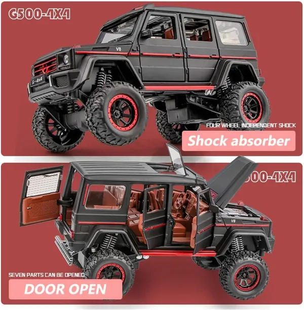 Diecast_G_Wagon_G500_Off_Road_Toy_Car_1:32_Scale_Model,Pull_Back_Vehicles_Alloy_Simulation_Supercar_With_Lights_And_Sound_Also_For_Car_Dashboard,Kids,Adult