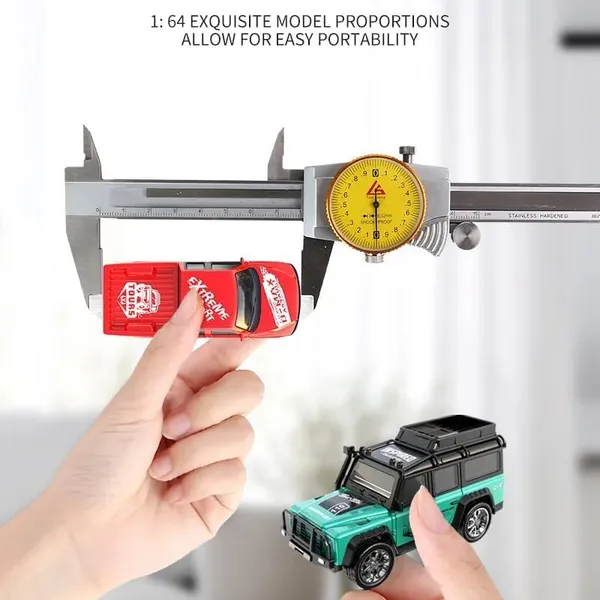 1:64_Mini_Rc_Off-Road_Car_With_Camper_Van_Led_Lights_2.4Ghz_Off-Road_Remote_Control_Car_|_3_Speed_Adjustable,_Usb_Rechargeable_Alloy_Rc_Car_For_Kids_&_Adults_Indoor/Outdoor_Racing