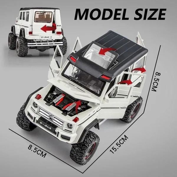 Diecast_Gwagon_Off-Road_G-500_Toy_Car_1:32_Scale_Model,_Pull_Back_Vehicles_Alloy_Simulation_Supercar_with_Lights_and_Sound