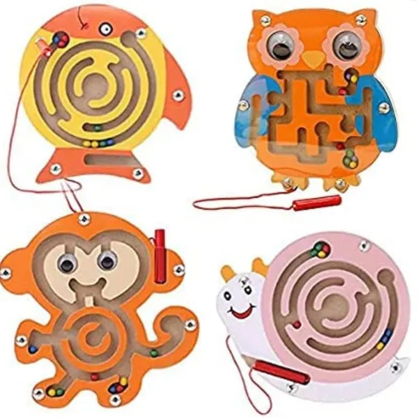 Wooden_Maze_Round_Labyrinth_Puzzle_Game_For_Kids_|_Brain_Teaser_Balance_Toy_|_Educational_Toy_For_Hand_Eye_Coordination_|_Indoor_Puzzle_For_Boys_&_Girls_|_Birthday_Return_Gift_|_Age_3+_|_Pack_Of_12