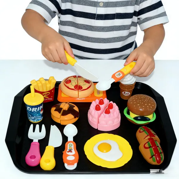 Pretend_Play_Fast_Food_Set,_14Pc_Play_Food_For_Kids_With_Take_Apart_Burger_And_Hot_Dog_Plastic_Toys_Food,_Play_Kitchen_Accessories_Role_Play_Toys_Christmas_Birthday_Gift_For_Kids_Toddler_Boys_Girls
