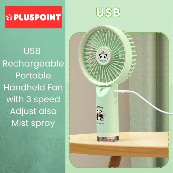 Panda_Portable_Fan,_Powerful_Hand_Fan_with_Spray_Mist_Air_Cute_Design_3_Speed_Personal_Small_Desk_Fan