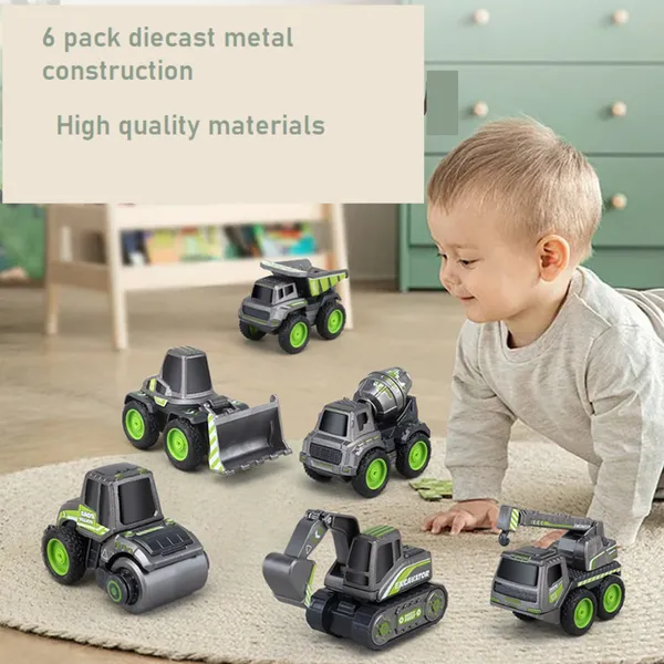 6Pc_Diecast_Metal_Pull_Back_Construction_Vehicles_For_Kids_Pretend_Play_Toy_Roller_Crane_Excavator_Dumper_Mixer_Bulldozer_Trucks_Play_Set_Building_Vehicles_Set_For_Kids_(6_In_1_Construction)