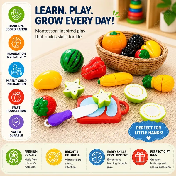 PLUSPOINT_Fruit_Cutting_Toys_Set_for_Kids_Pretend_Play_13pc_Fruit_Cut_Toy