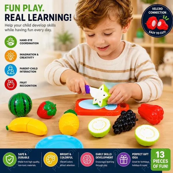 PLUSPOINT_Fruit_Cutting_Toys_Set_for_Kids_Pretend_Play_13pc_Fruit_Cut_Toy