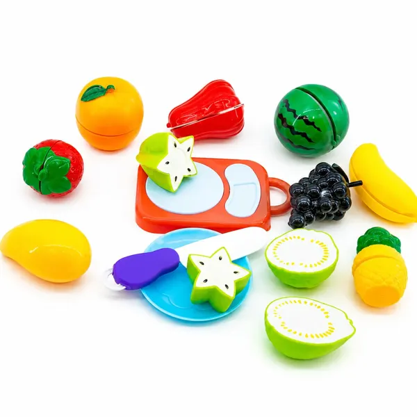 PLUSPOINT_Fruit_Cutting_Toys_Set_for_Kids_Pretend_Play_13pc_Fruit_Cut_Toy