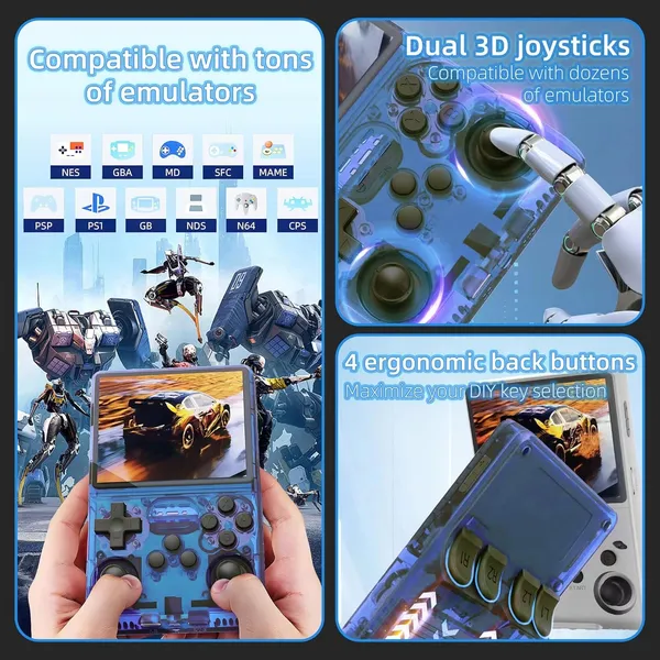 PLUSPOINT_Handheld_Game_Console_R36S_Portable_Retro_(64GB)_with_18000+_Classic_Preloaded_Video_Games,