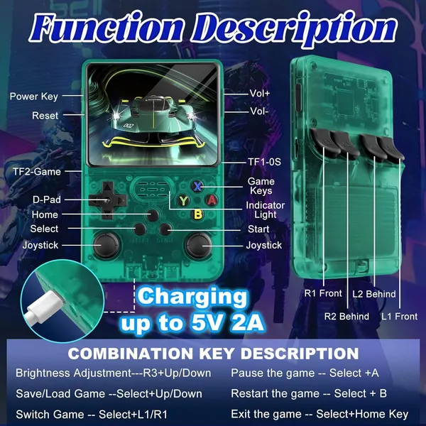 PLUSPOINT_R36S_Portable_Handheld_Game_Console_(64GB)_with_18000+_Retro_Classic_Preloaded_Video_Games,