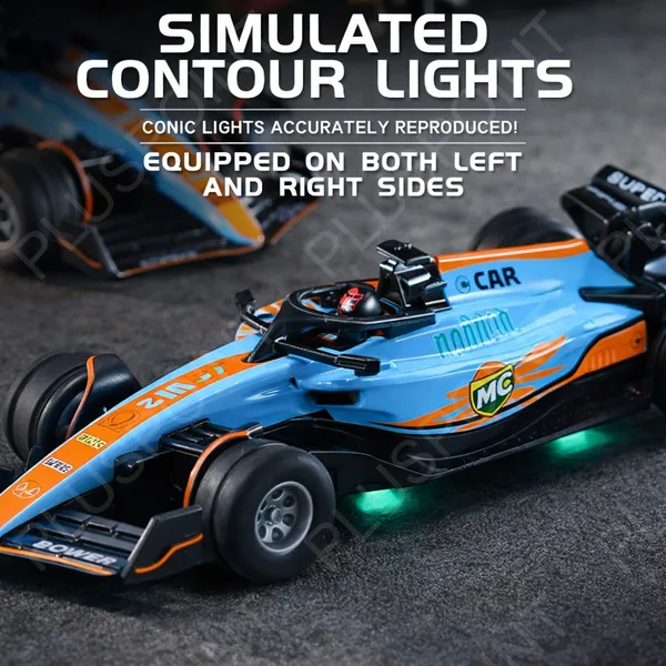 1:64_Die-cast_Metal_F1_RC_Mini_Racing_car_with_LED_Lights_|_2.4GHz_Remote_Control_Car
