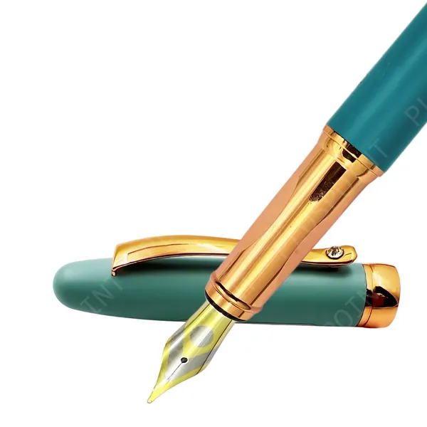 Luxury_Metal_Body_Fountain_Pen_Blue�