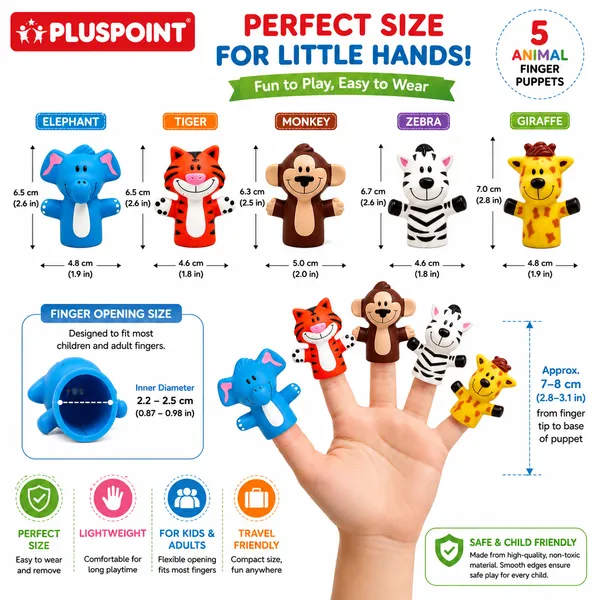 Finger_Puppets_5_Pcs_Rubber_Puppets_For_Stories_With_Hands_Waterproof_Vinyl_Cute_Finger_Props_Figures_Novelty_Toys_Gift_For_Kids_Toys_Party_Favors_Goodie_Bag_Fillers_(Wild)