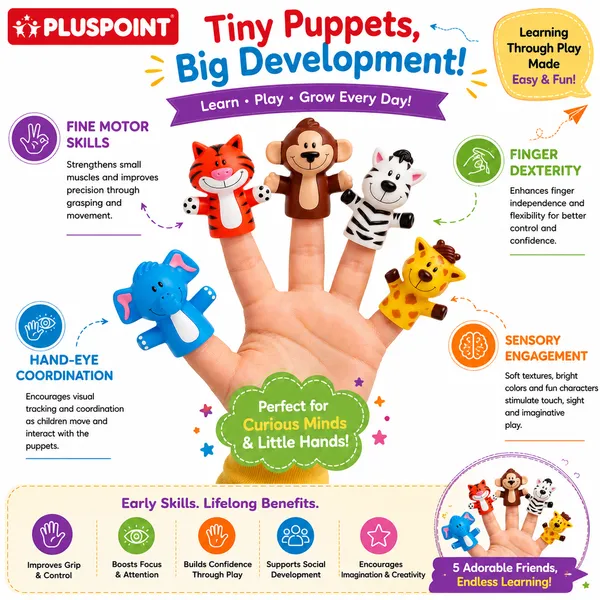 Finger_Puppets_5_Pcs_Rubber_Puppets_For_Stories_With_Hands_Waterproof_Vinyl_Cute_Finger_Props_Figures_Novelty_Toys_Gift_For_Kids_Toys_Party_Favors_Goodie_Bag_Fillers_(Wild)