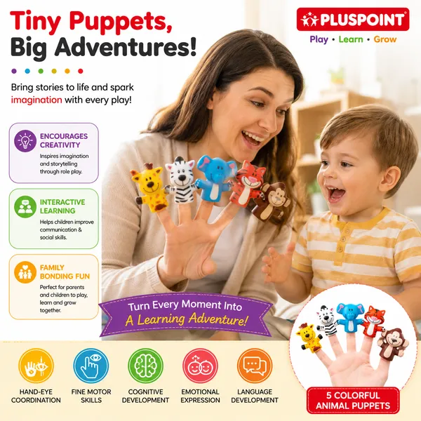 Finger_Puppets_5_Pcs_Rubber_Puppets_For_Stories_With_Hands_Waterproof_Vinyl_Cute_Finger_Props_Figures_Novelty_Toys_Gift_For_Kids_Toys_Party_Favors_Goodie_Bag_Fillers_(Wild)