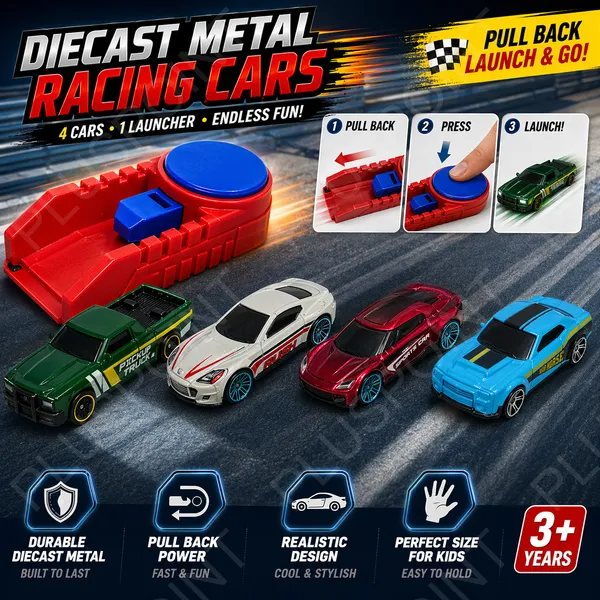 Diecast_Toy_Cars_with_Catapult_Launcher,_4_Pack_Alloy_Mini_Sports_Cars_Set