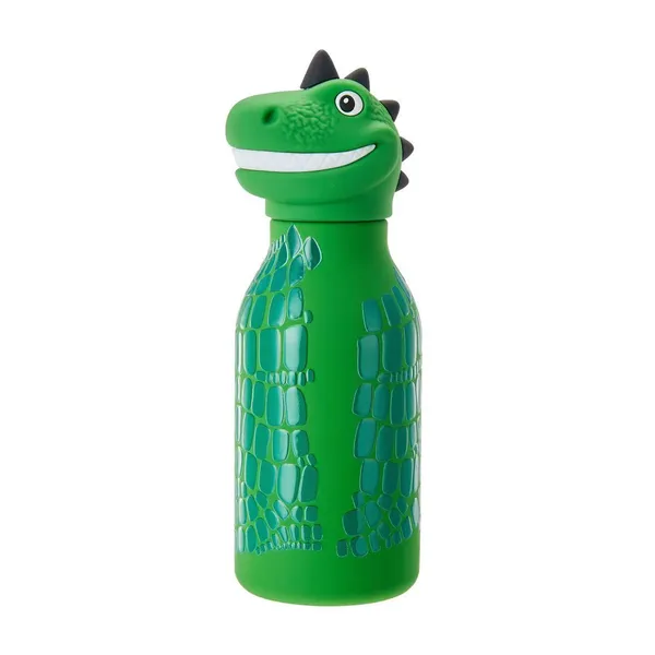 Green_Stainless_Steel_Dinosaur_Shaped_Kids_Water_Bottle