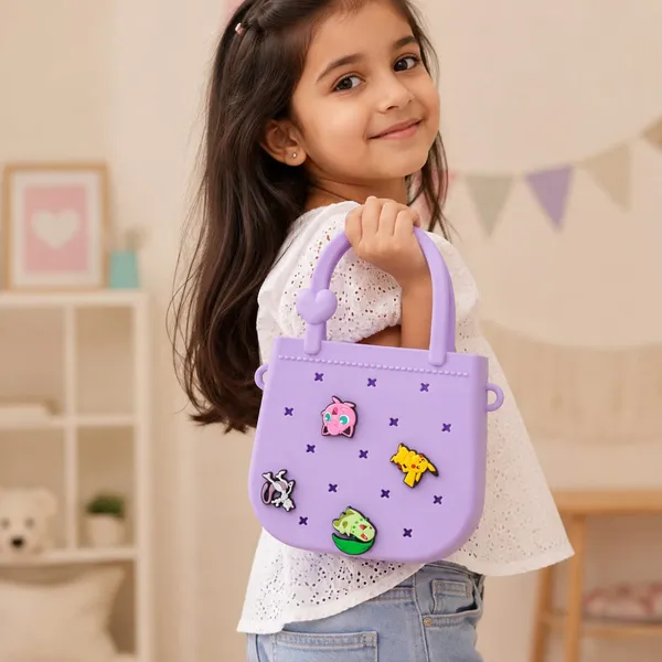 Purple_Silicone_Handbag_With_Character_Charms
