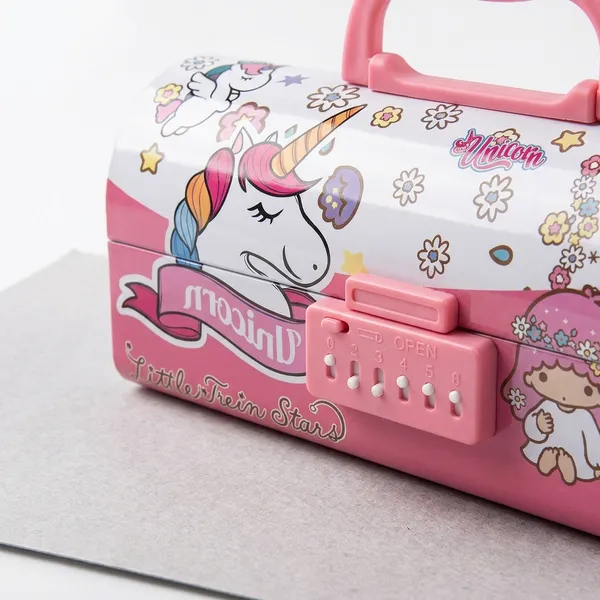 Suitcase_Style_Pencil_Pouch_Unicorn_Design_Pack_Of_1