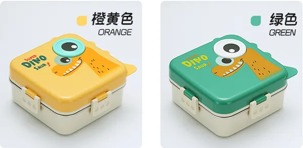 Super_Dino_Saur Themed_Insulated_Stainless_Steel_Bento_Lunch_Box