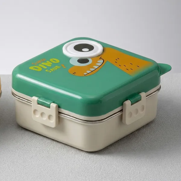 Super_Dino_Saur Themed_Insulated_Stainless_Steel_Bento_Lunch_Box