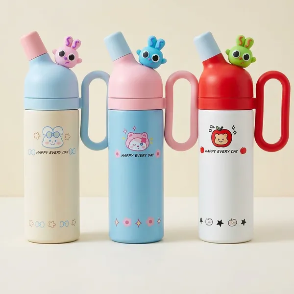 Happy_Bunny_Water_Bottle_With_Topper