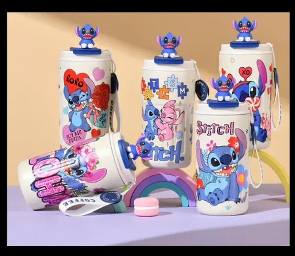 Stitch_Themed_Insulated_Stainless_Steel_Sipper_Tumblers_Pack_Of_5