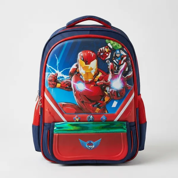 Disney_Marvel_Iron_Man_Printed_Kids_School_Backpack_Pack_Of_1